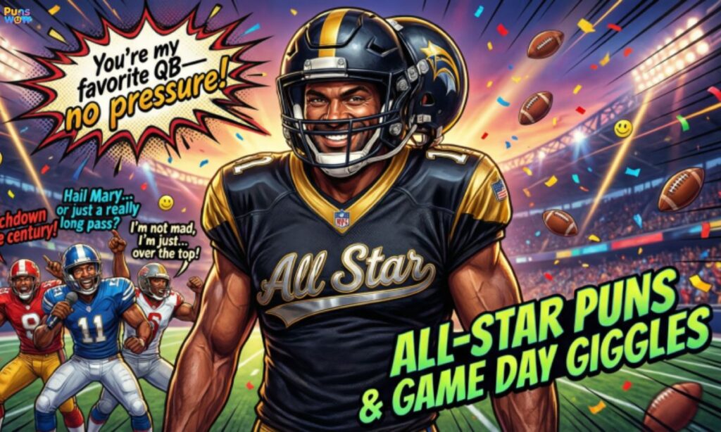 American Football Puns with All-Star Appeal