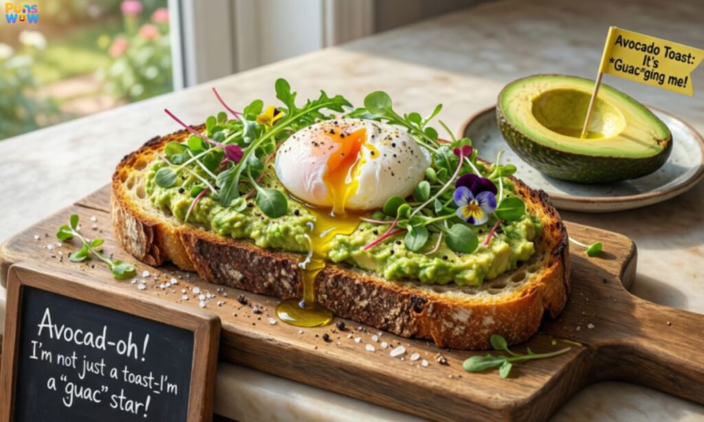 Avocado Toast Puns