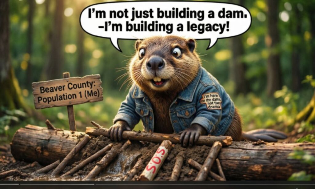 Beaver Puns Reddit-Style Humor