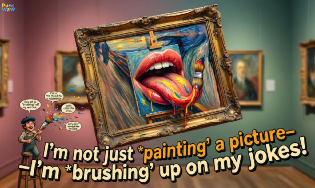 Best Painting-Themed Wordplay Jokes