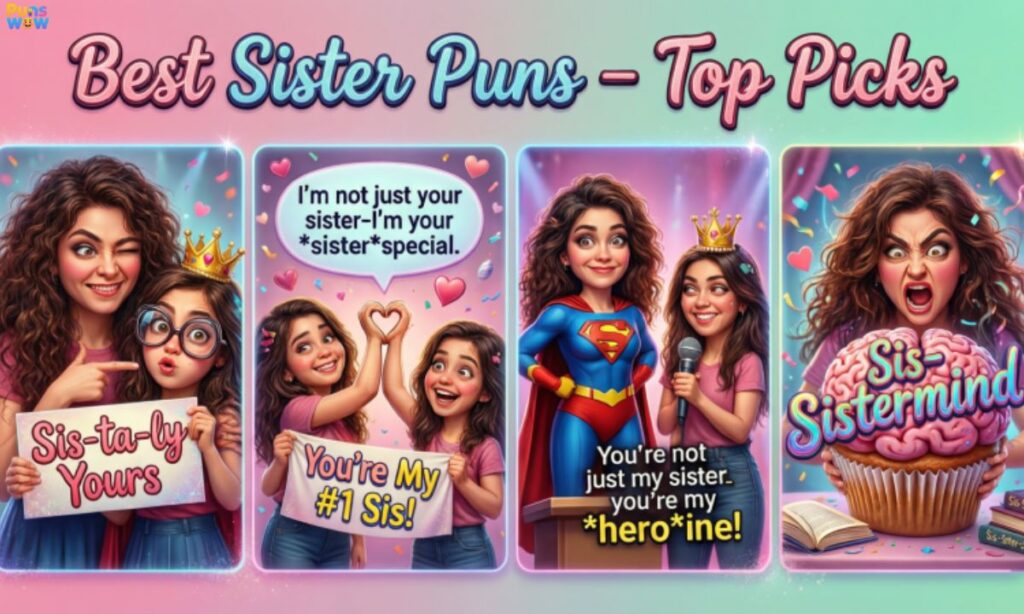 Best Sister Puns – Top Picks