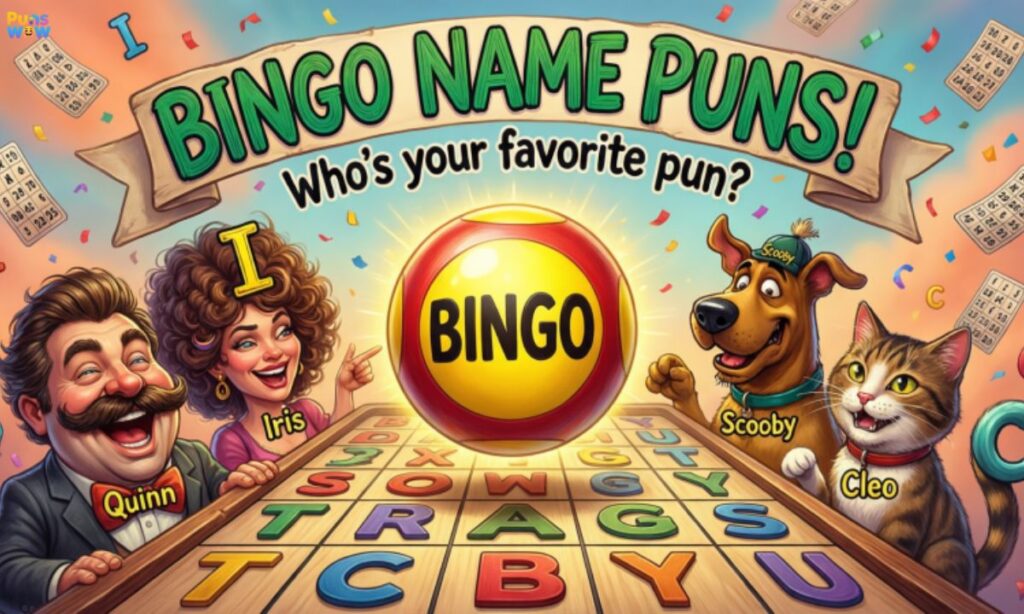 Bingo Name Puns
