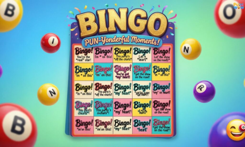 Bingo Puns for Instagram