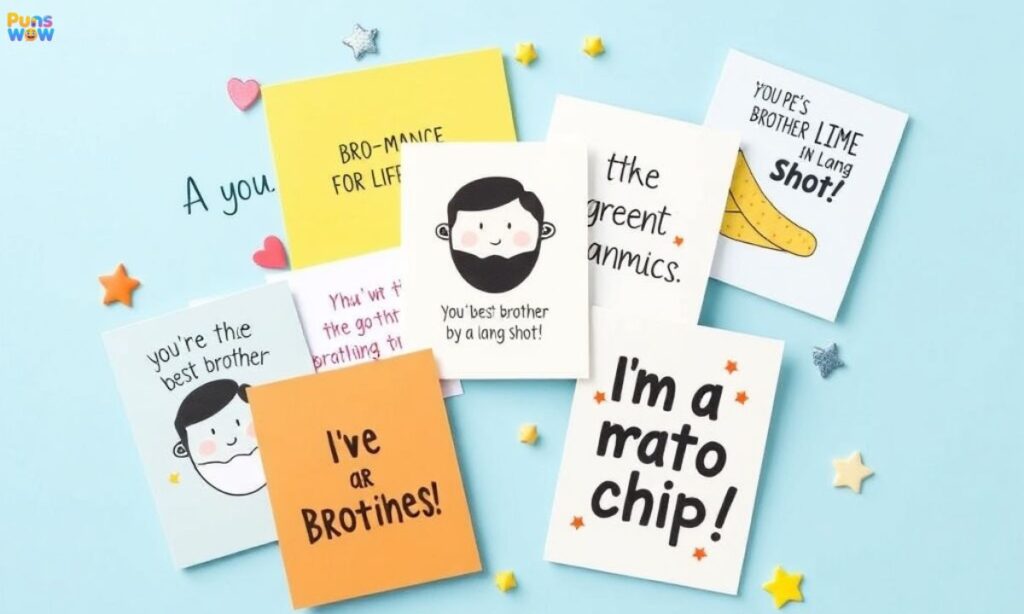Brother Puns For Cards