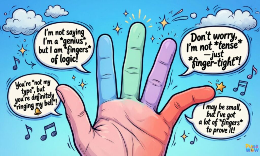 Clever Finger Puns One Liners