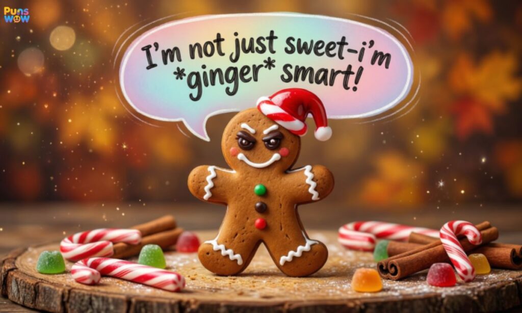 Clever Gingerbread Puns for Instagram
