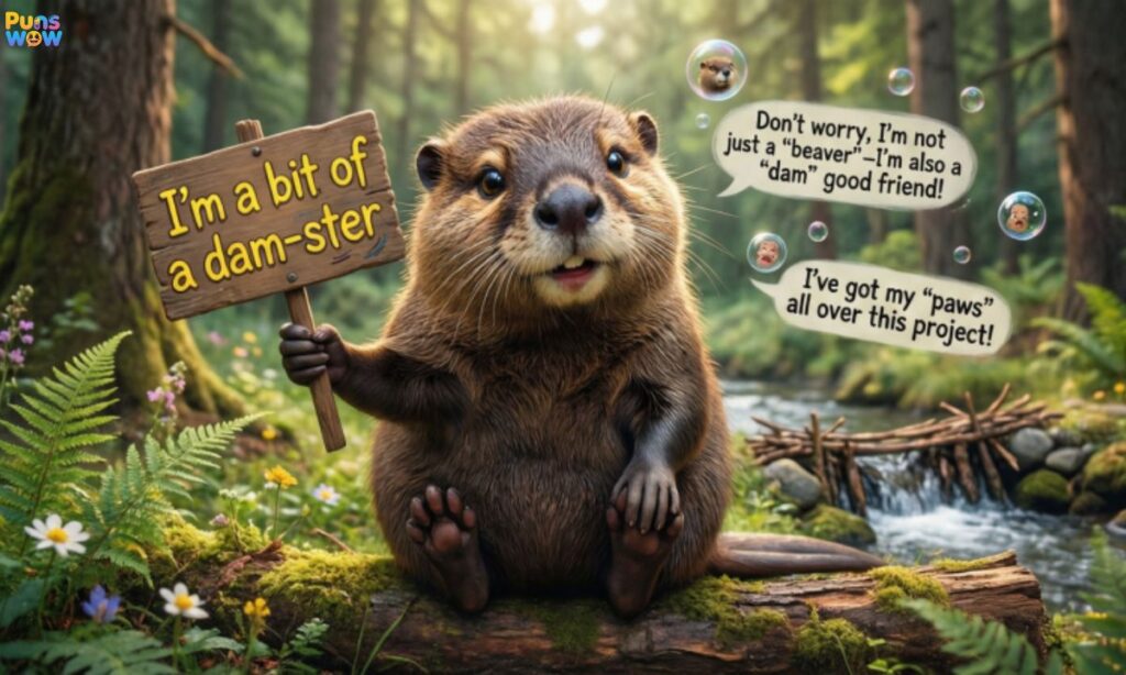 Cute Beaver Puns