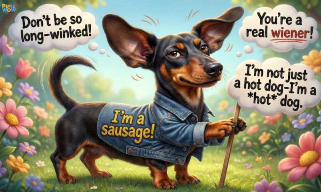 Cute Dachshund Puns