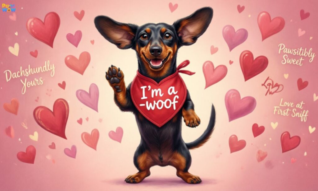 Dachshund Valentine Puns Puns For Birthday