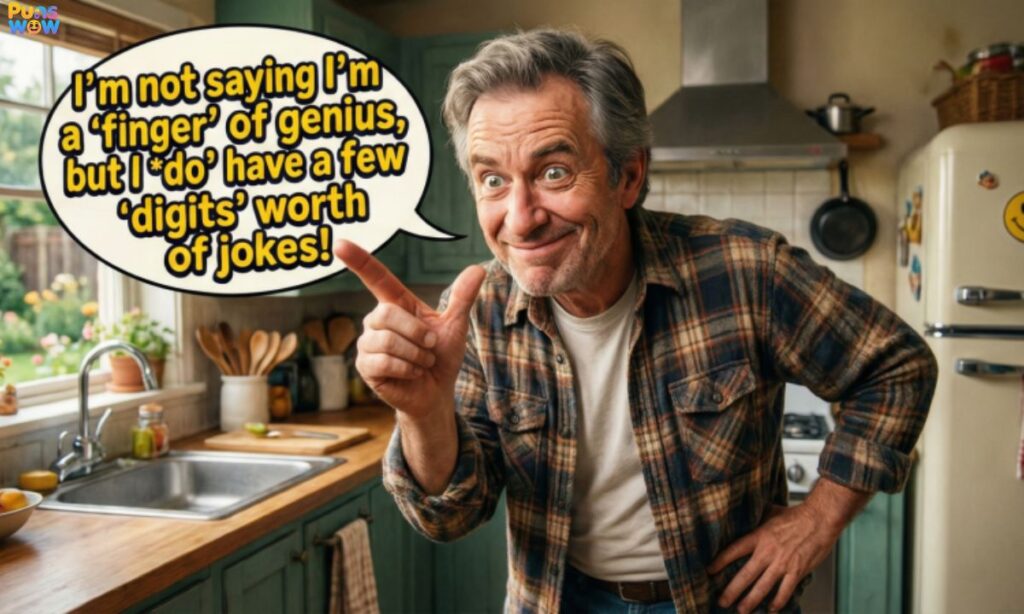 Dad Jokes About Finger Pun-Filled Quips