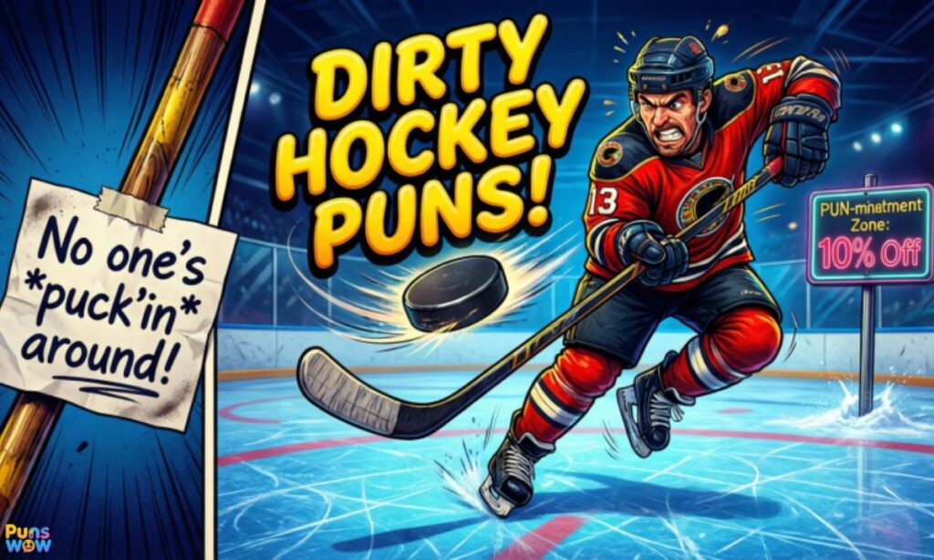 Dirty Hockey Puns