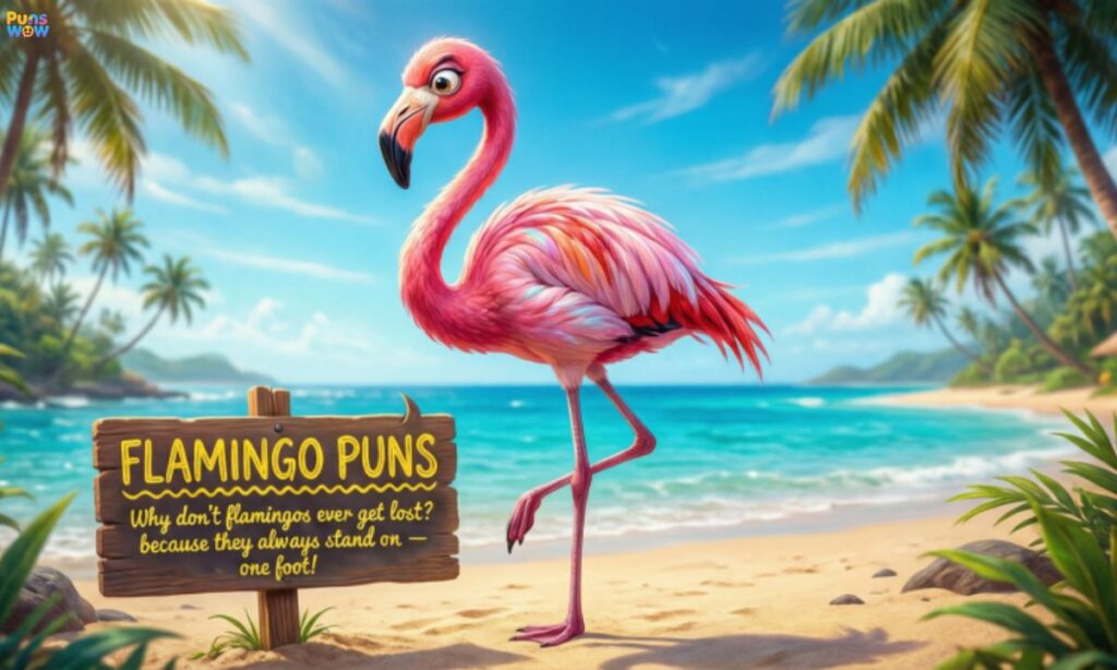 Flamingo Puns One Liners