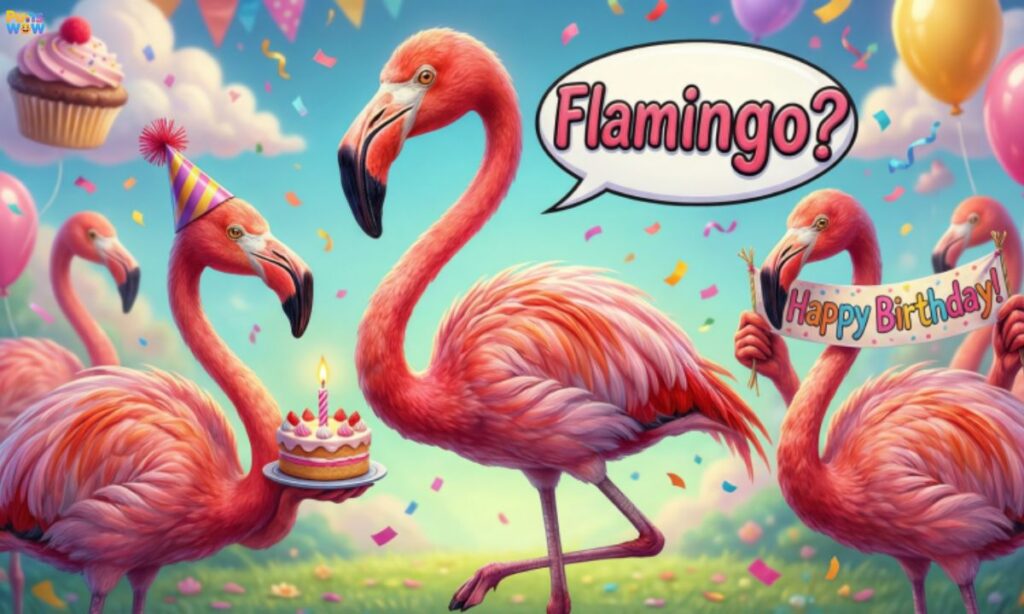 Flamingo Puns for Birthday