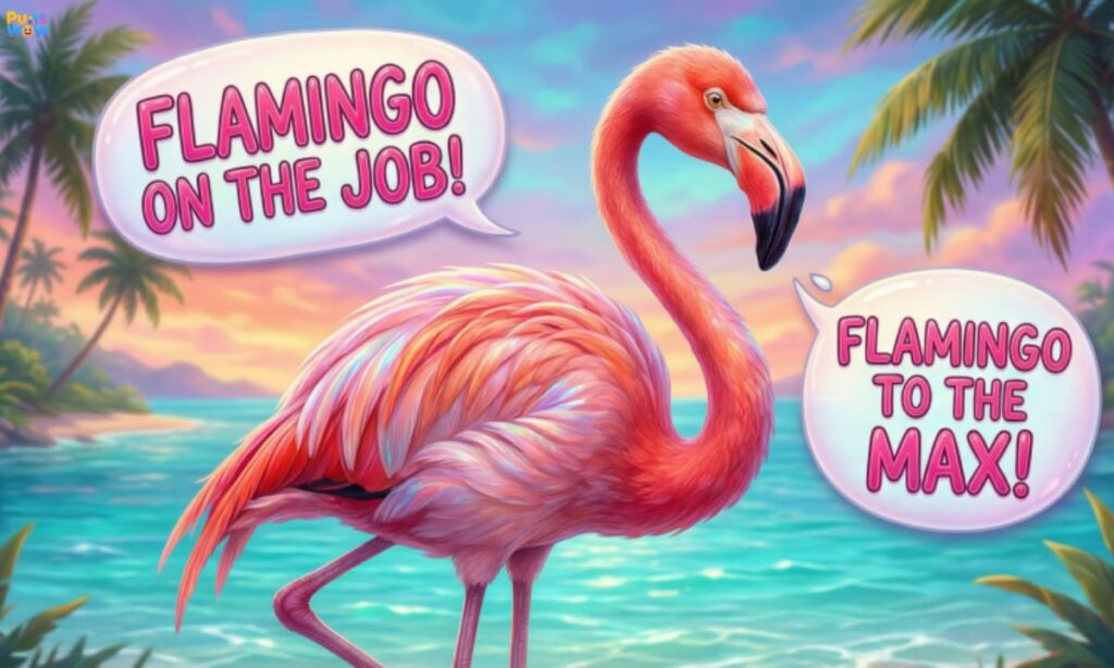 Flamingo Puns for Captions