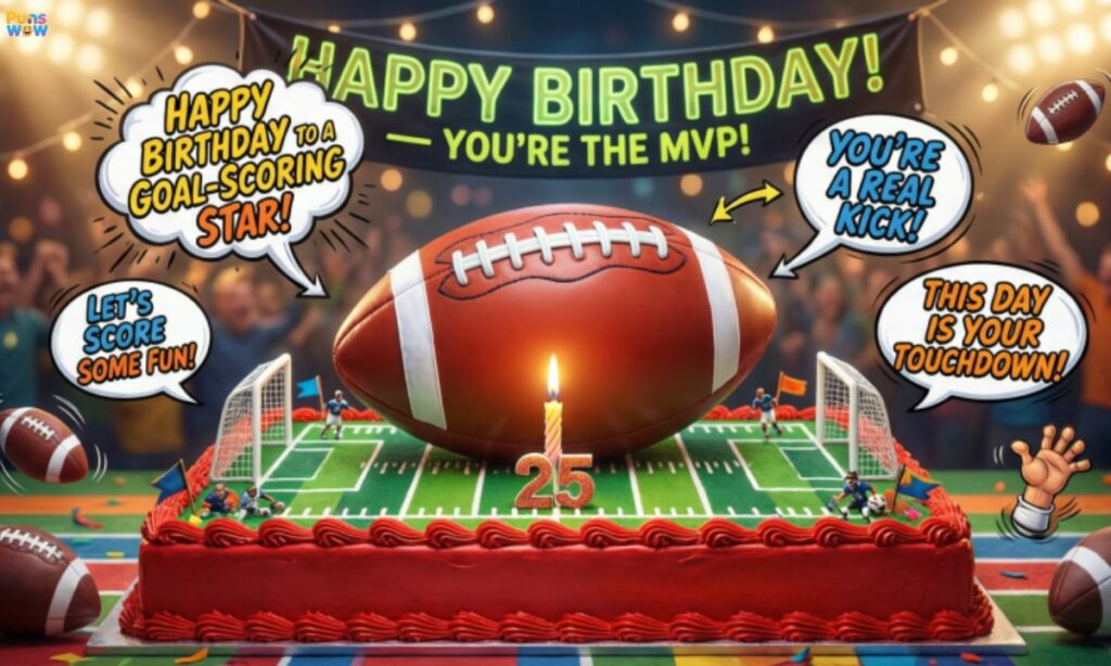 Football Puns for Birthday