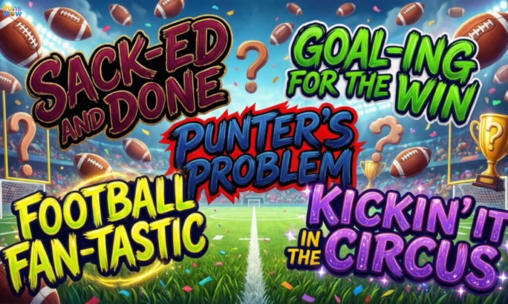 Football puns fantasy team names