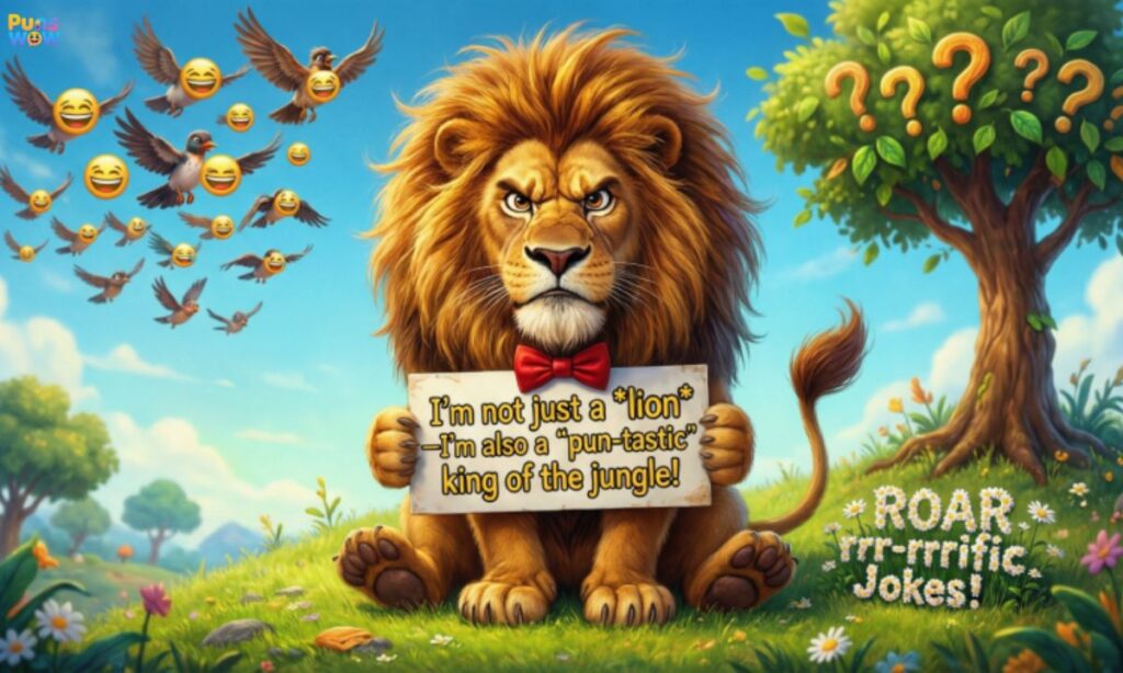 Funny Lion Puns and Jokes