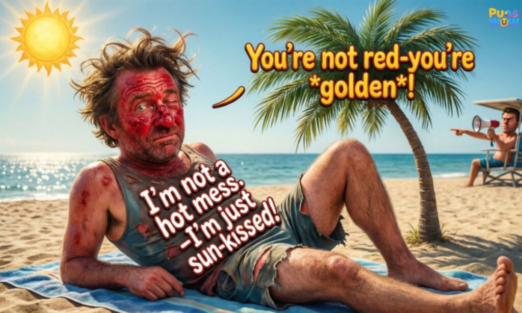 Funny Sunburn Jokes