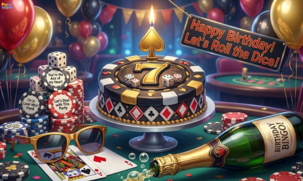 Gambling Birthday Puns