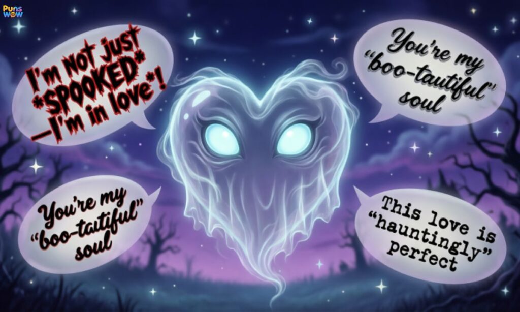 Ghost Love Puns That Will Boo Your Heart