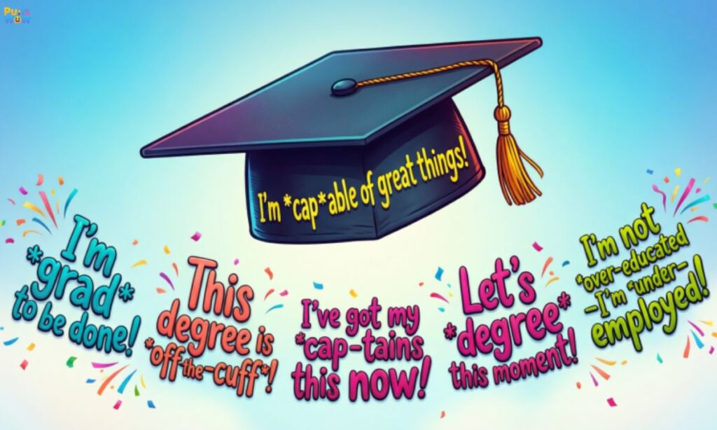 Graduation Puns One Liners