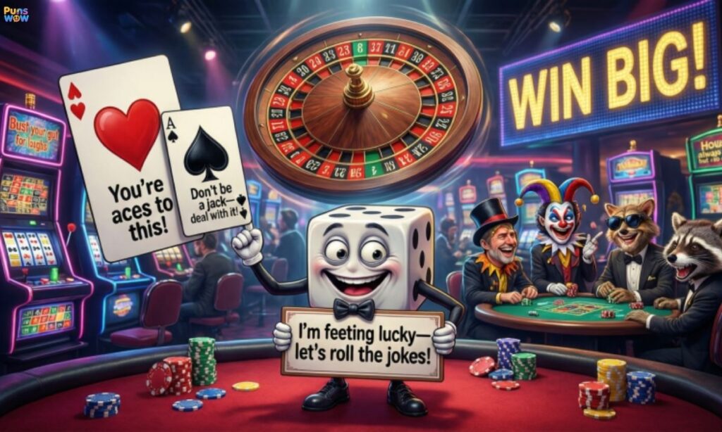 Hilarious Casino Puns One Liners
