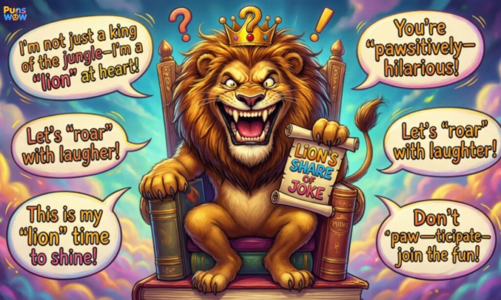 Hilarious Lion Puns for Maximum Entertainment