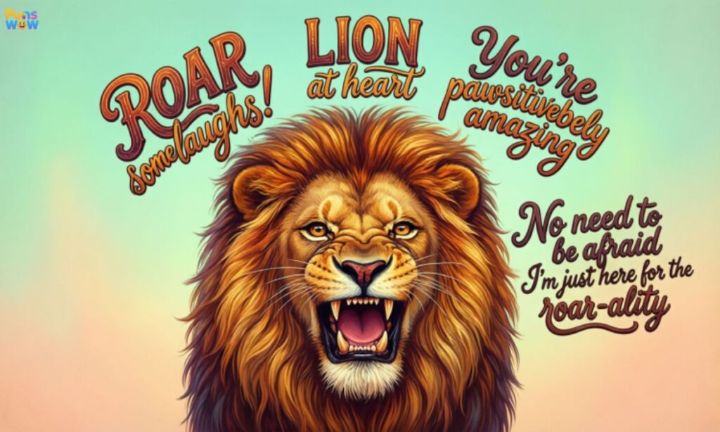 Lion Puns for Cards