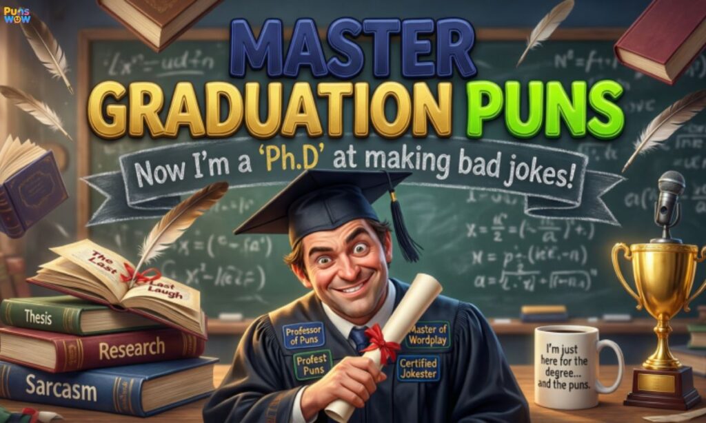 Master Graduation Puns