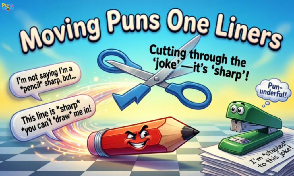 Moving Puns One Liners