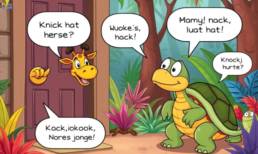 Neck Knock Knock Puns