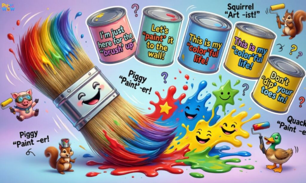 Painting Puns For Kids