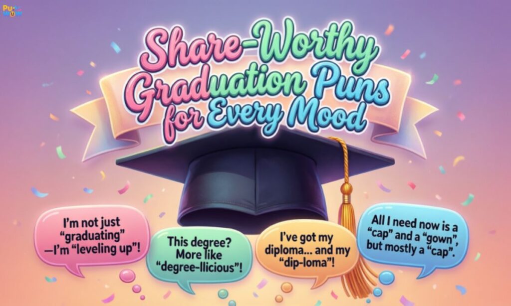 Share-Worthy Graduation Puns for Every Mood
