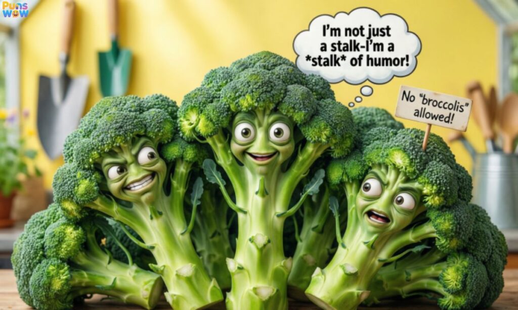 Short Broccoli Puns