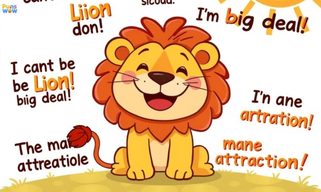 Short Lion Puns