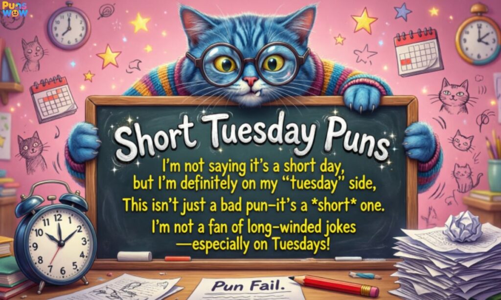 Short Tuesday Puns