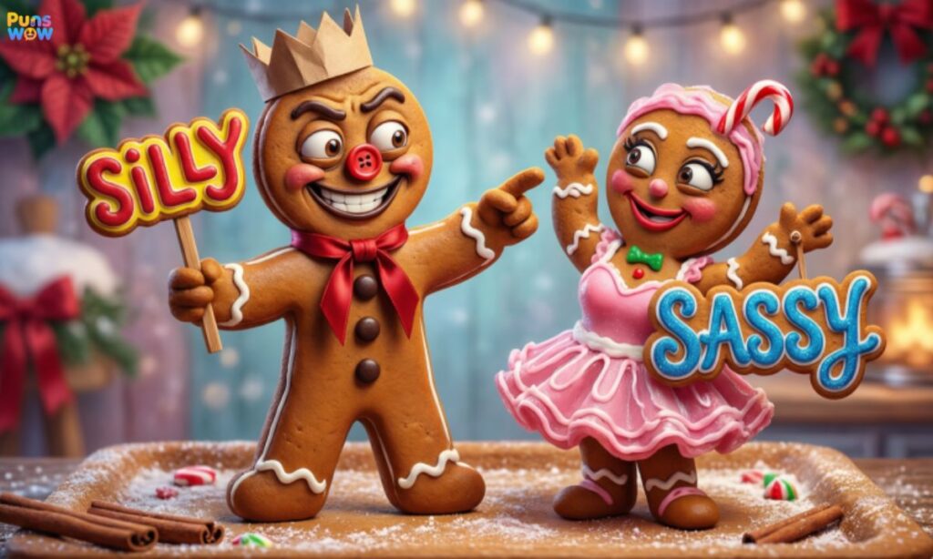 Silly & Sassy Gingerbread Wordplay
