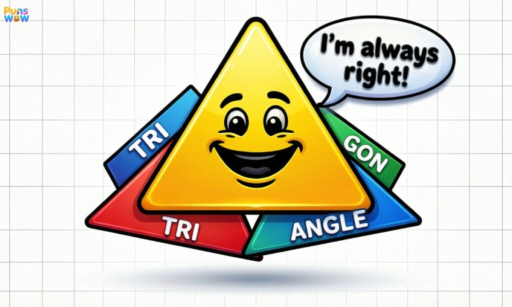 Triangle Puns to Share on Social Media