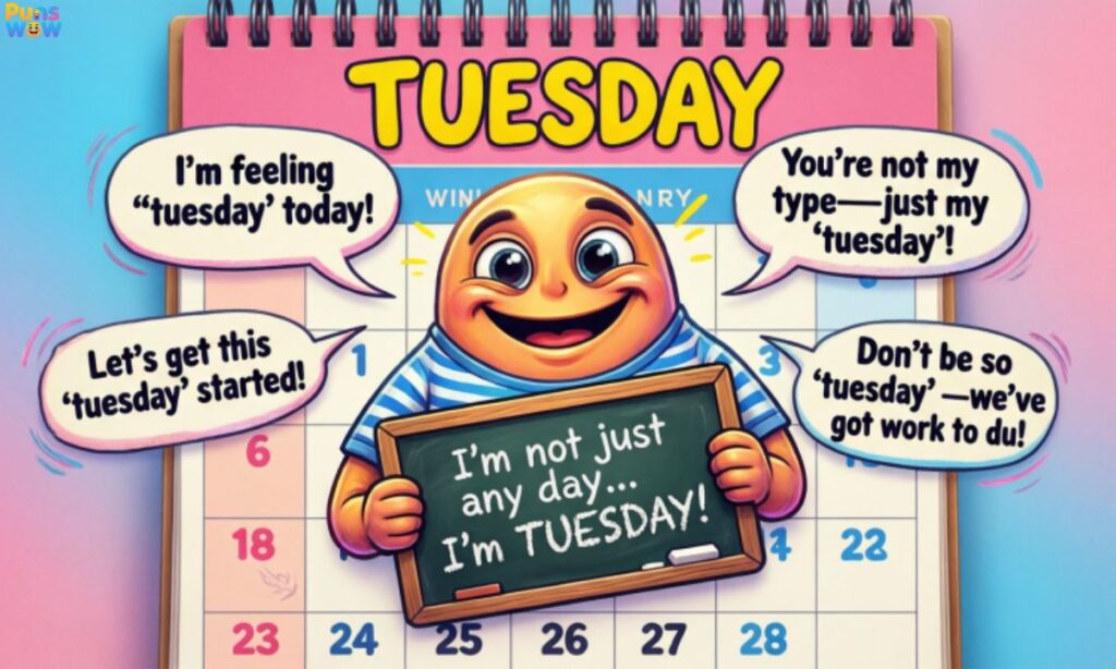 Tuesday Puns One Liners