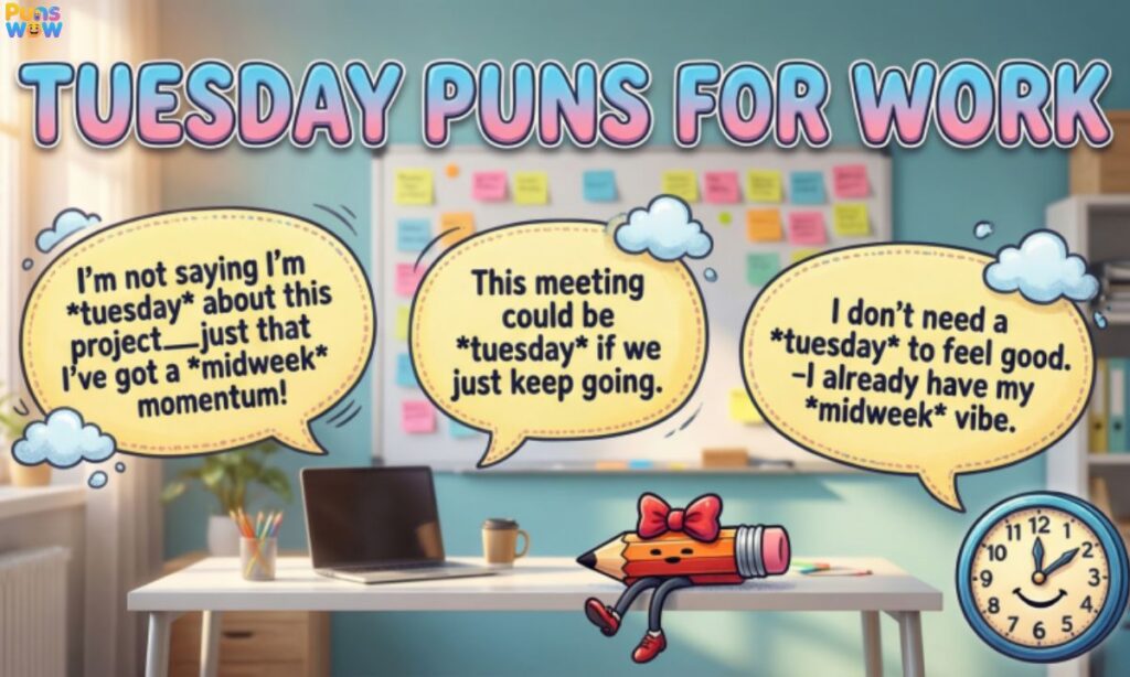 Tuesday Puns for Work