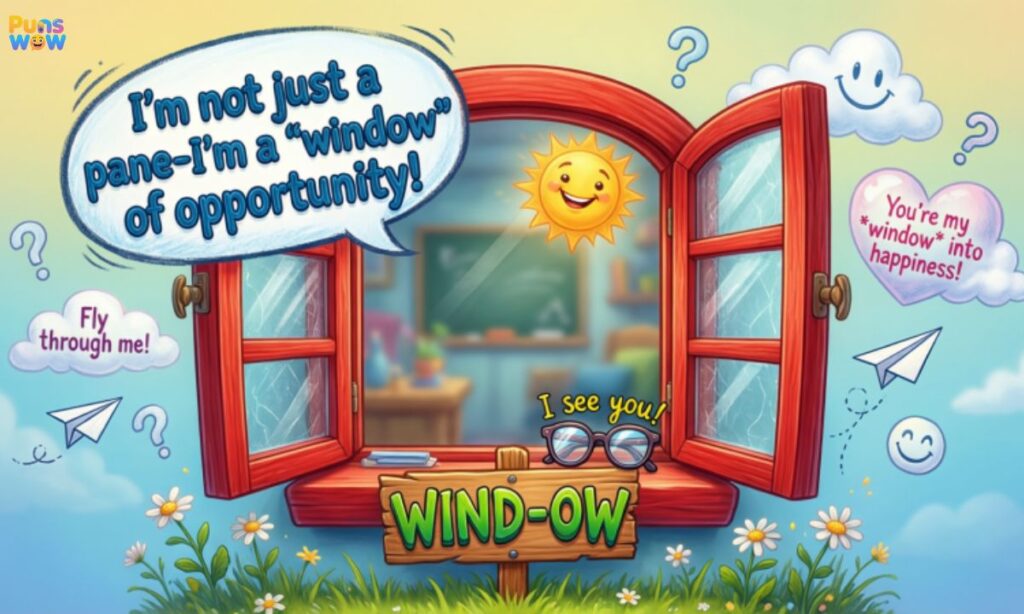 Window Puns for Kids