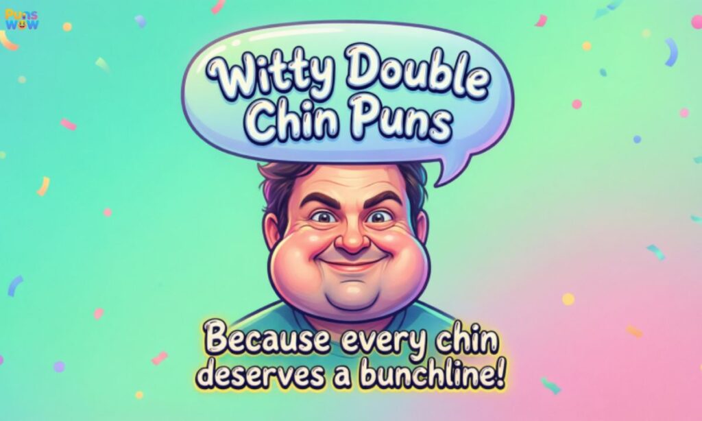Witty Double Chin Puns for Social Media