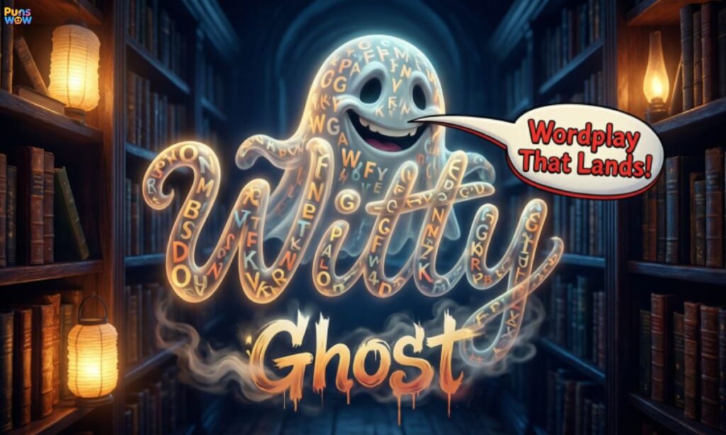 Witty Ghost Wordplay That Lands
