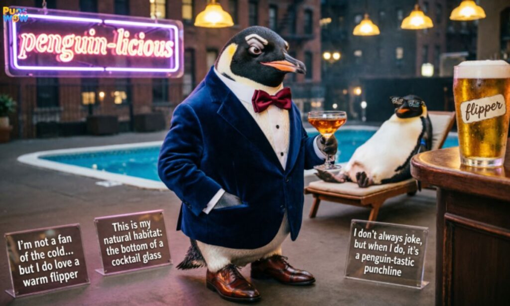 Adult Humor Penguin Puns