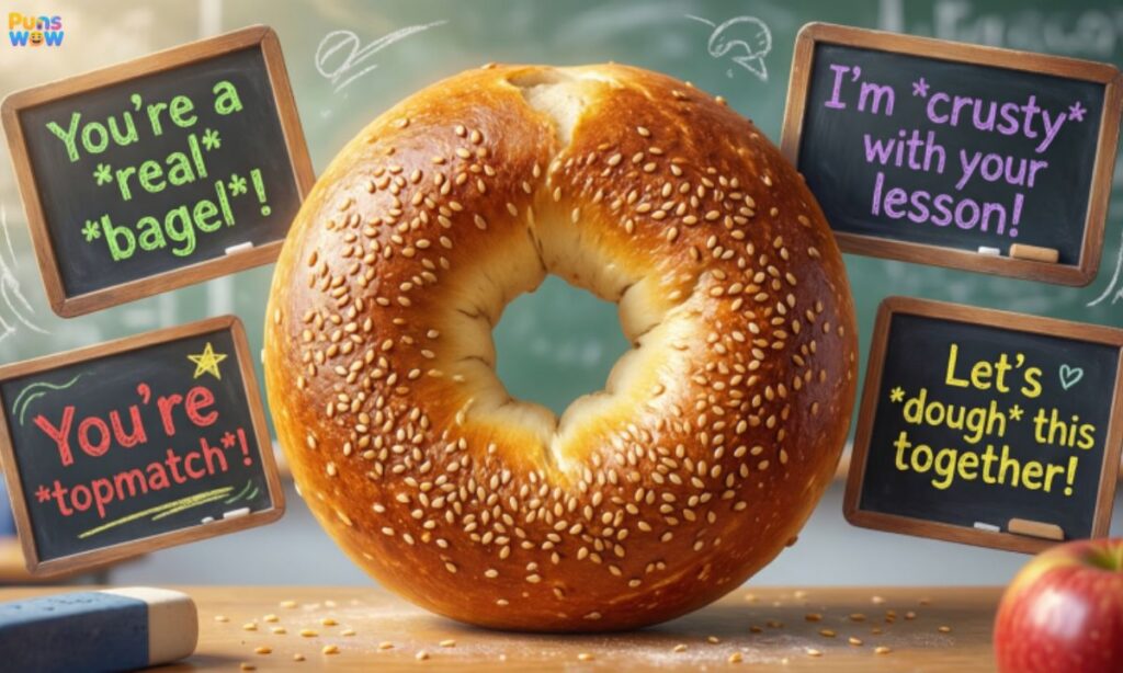 Bagel Puns For Teachers