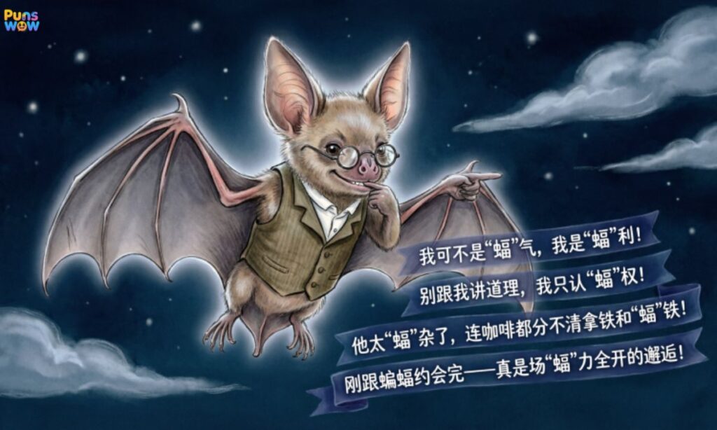 Bat Puns One Liners for Adults