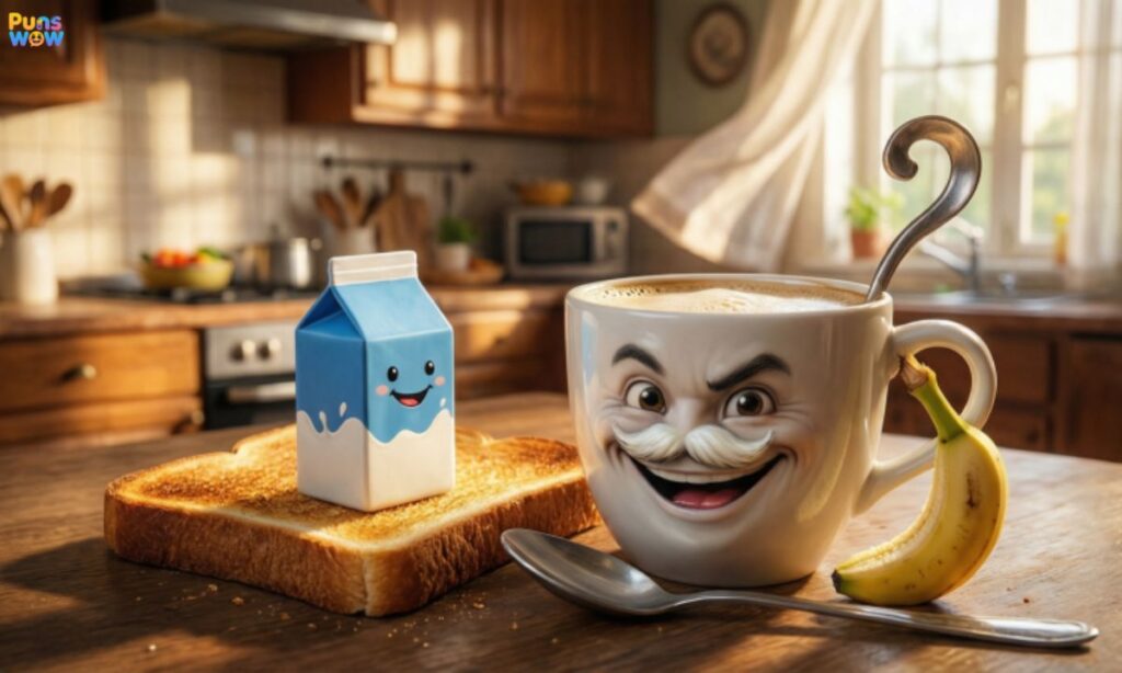 Breakfast & Coffee Milk Puns