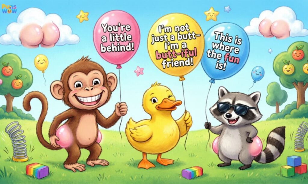 Butt Puns for Kids