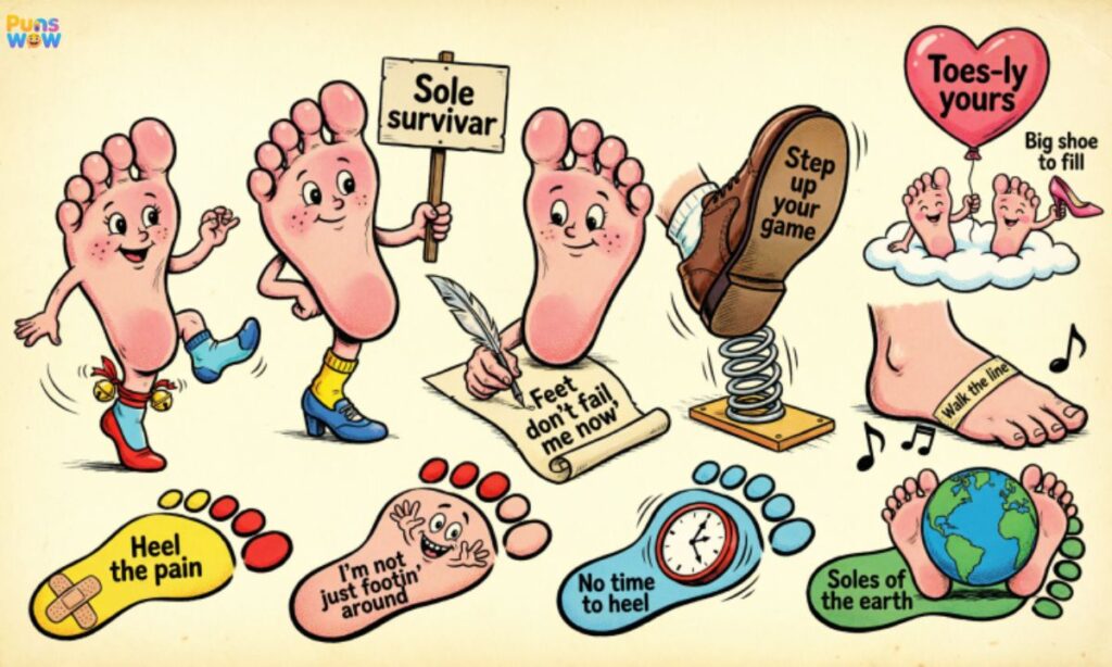 Classic Foot Puns That Never Get Old