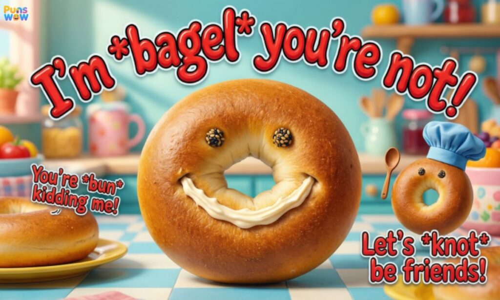 Clever Bagel Puns